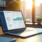 Bureau moderne avec ordinateur affichant Zendesk pour productivite